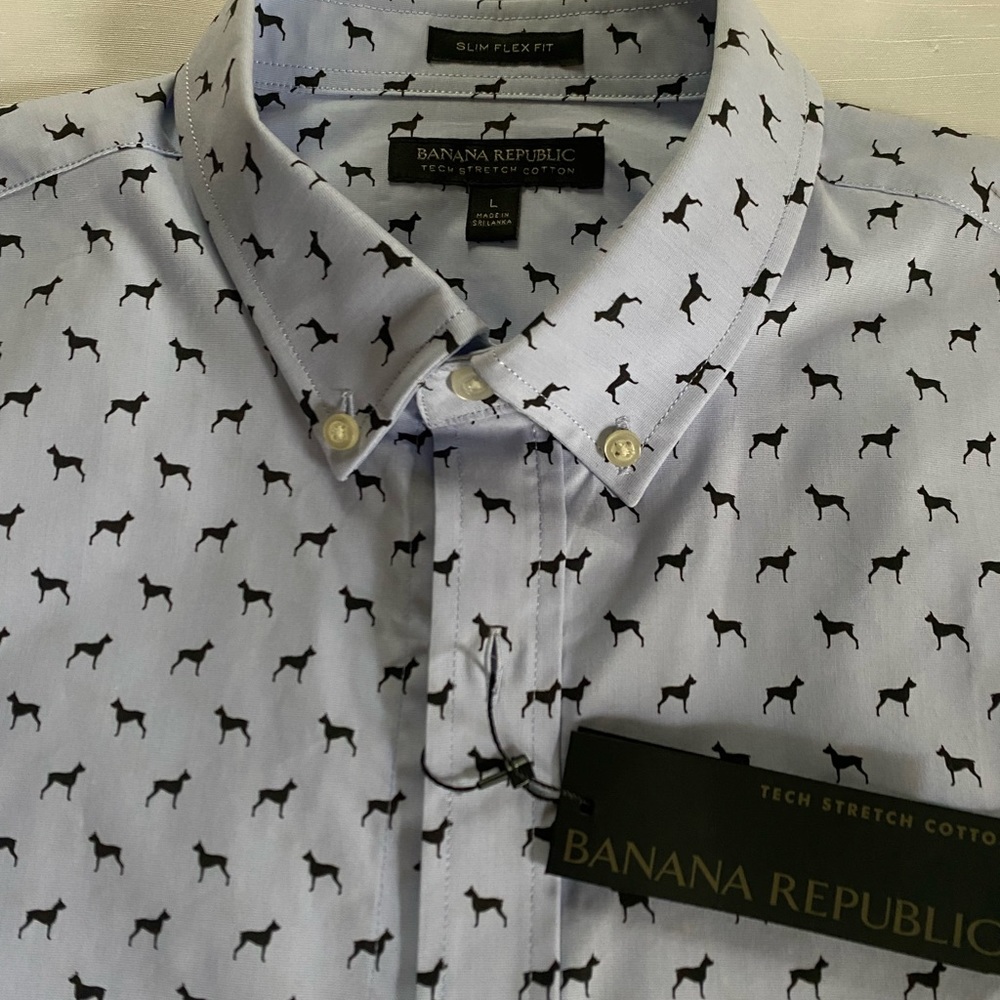 Banana Republic Dressing shirt Large NWT
